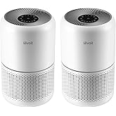 LEVOIT Air Purifier for Home Allergies Pets Hair in Bedroom, Covers Up to 1095 Sq.Foot Powered by 45W High Torque Motor, 3-in