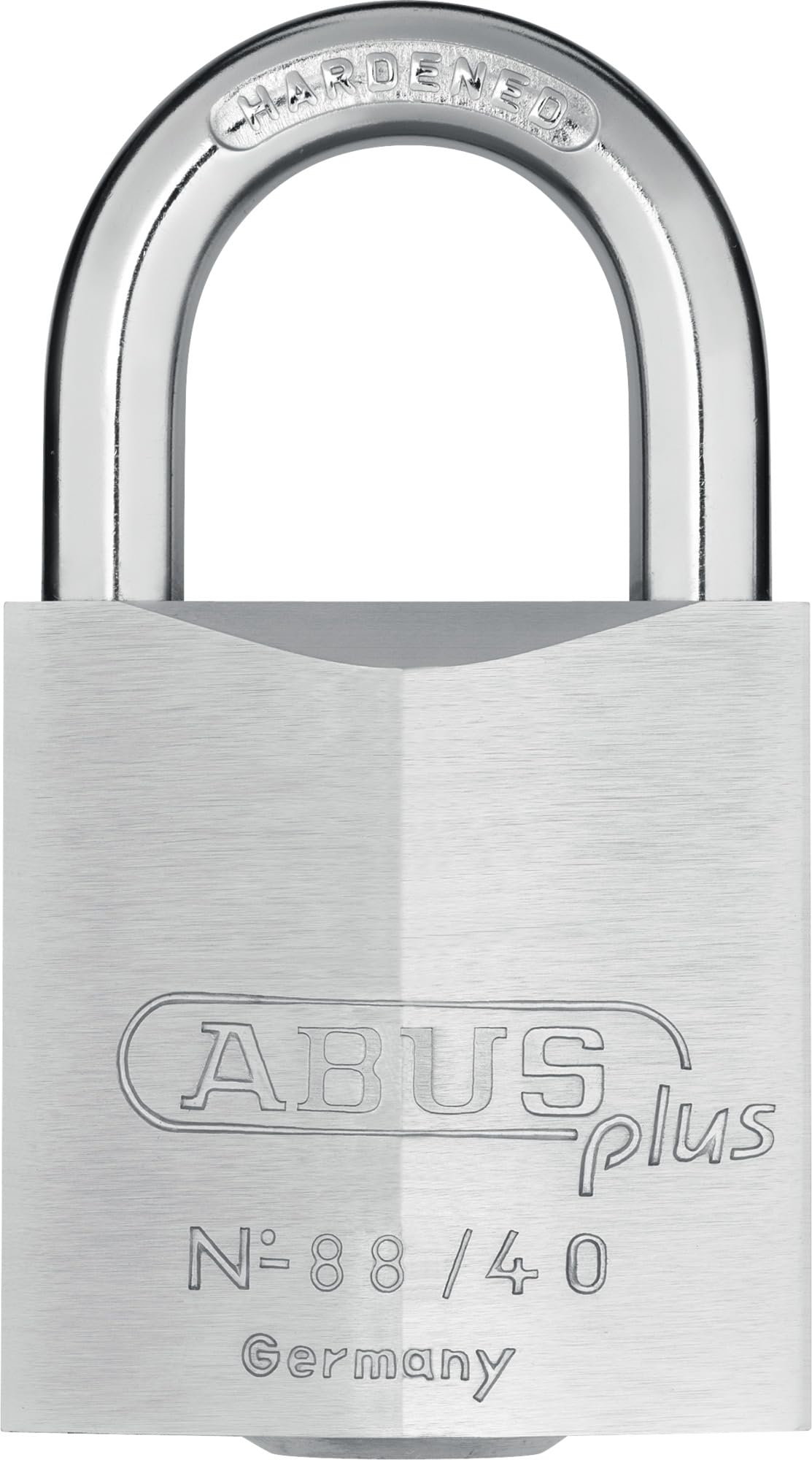 ABUS Padlock 8840C 88/40 - High Security Brass Padlock with Hardened Special Steel Shackle and Nano Protect Coating for high Corrosion Protection - 2 Keys Included - 40 mm Width