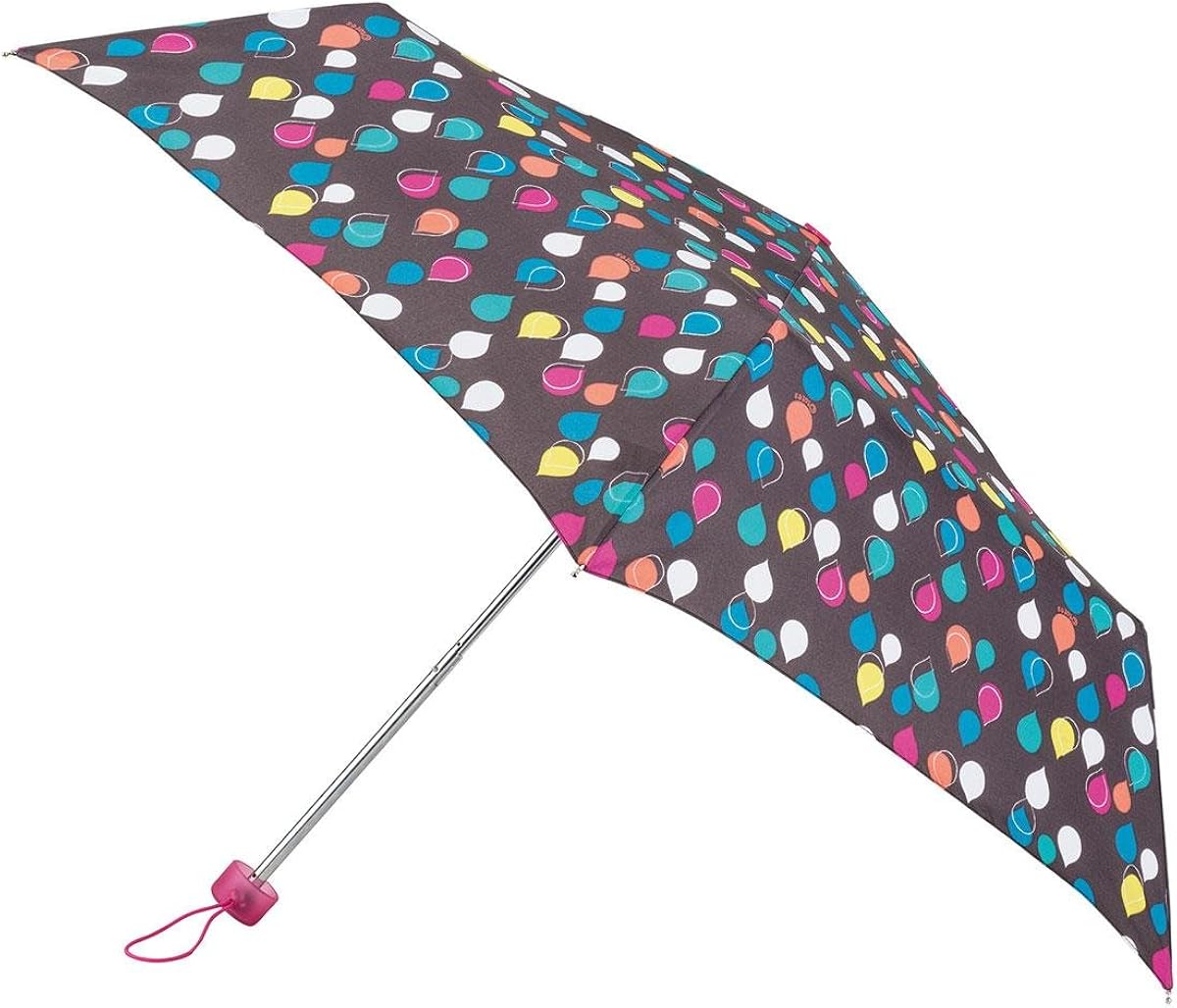 totes Supermini Raindrop Print Umbrella Amazon.co.uk Clothing