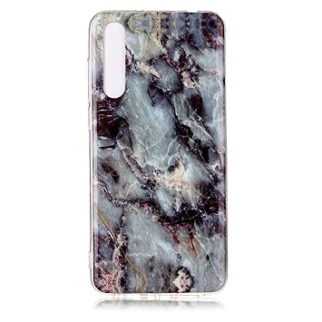 Lomogo Huawei P20 Pro Case Soft Silicon Case Shockproof Anti-Scratch Marble Case Cover for Huawei P20Pro - LOYHU20968 L12