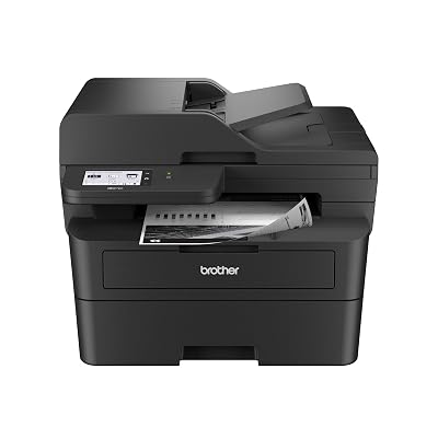 Brother MFC-L2900DW Wireless Compact Monochrome All-in-One Laser Printer with Duplex Copy & Scan, Fax, Black & White | Includes Refresh Subscription Trial(1), (Renewed Premium)