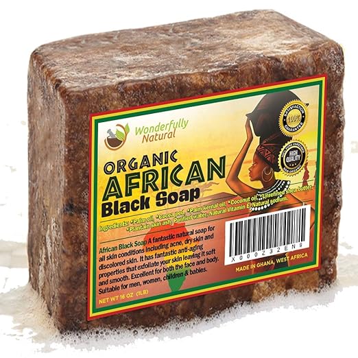 Wonderfully Natural Organic African Black Soap