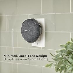PowerClip Outlet Mount for Google Nest Mini