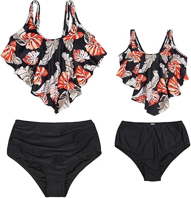 mum and daughter swimming costumes uk