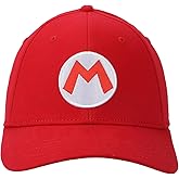 Super Mario Bros Mario Red Flex Fit Hat