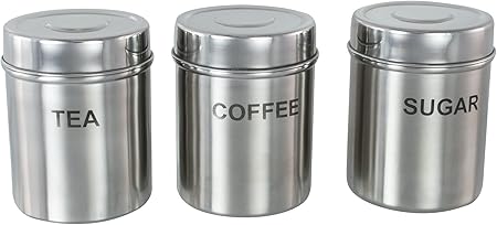 poundland tea coffee sugar canisters