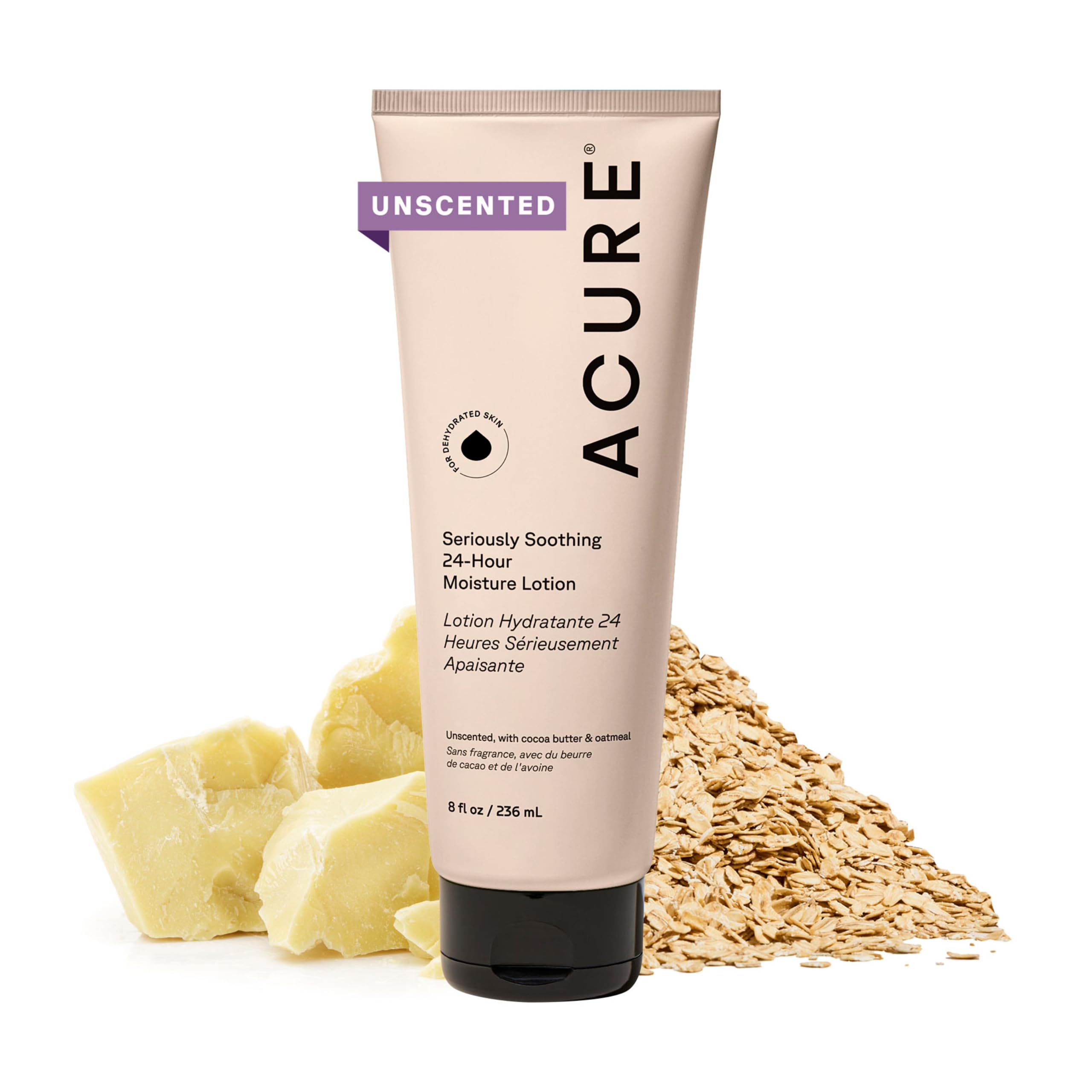 Acure Lotion - Soothing 24hr Moisture 236.5ml