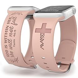 God is Within Her Watch Band compatible with Apple