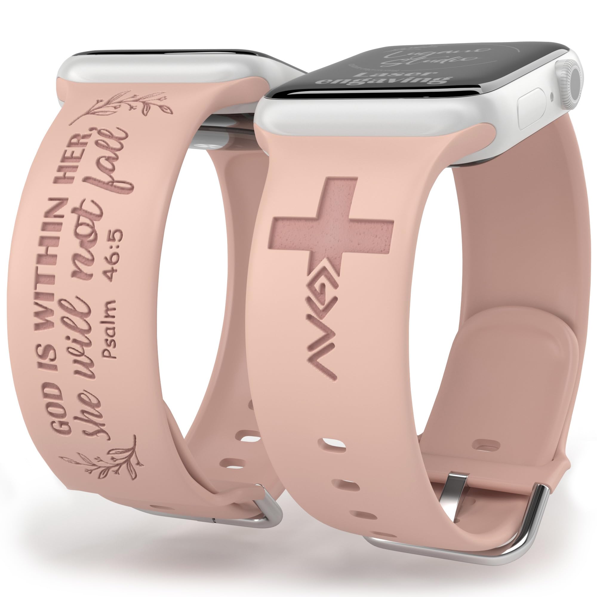 God is Within Her Watch Band compatible with Apple