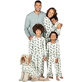 Coduop Family Pajamas Set Matching Xmas Christmas tree Pjs Nightwear for Pet Baby Kid Dad Mom