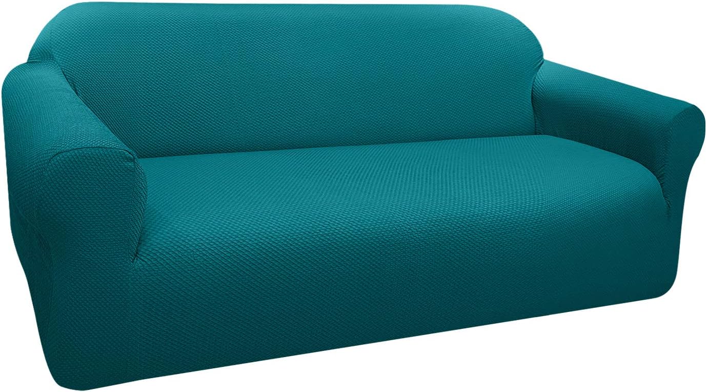 FAHUA Thick Couch Covers for 3 Cushion Couch 1Piece