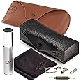 Ray-Ban Special Edition Sunglasses Case - Lens Cleaning Solution Spray - Microfiber Cloth, and Keychain Screwdriver - Bundle