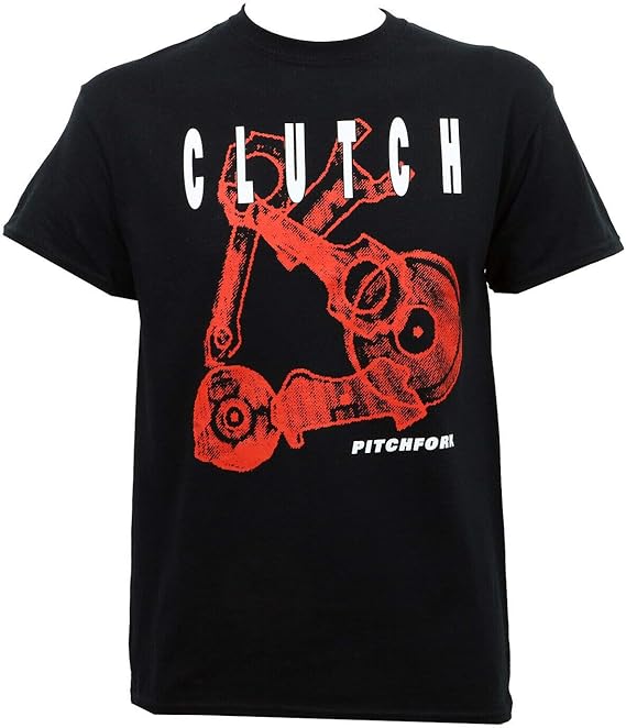 Clutch Band Pitchfork Ep Album Cover Art Men TShirt S3Xl Amazon.de