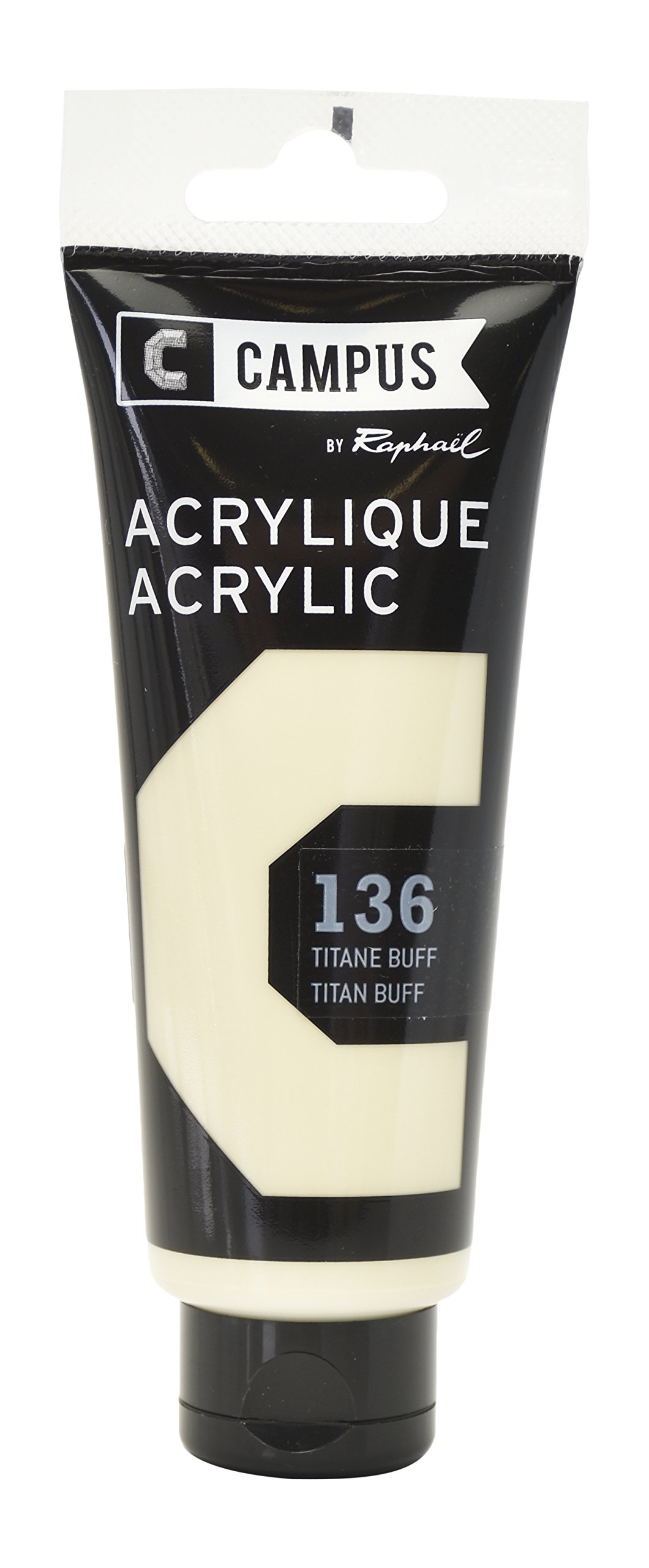 CAMPUS Acrylic 100 ml Tube Titanium Buff