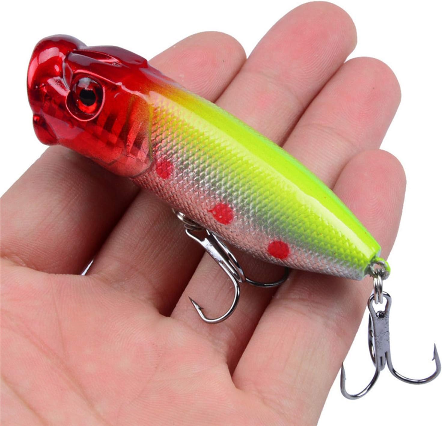 Small Lake 1Pcs Fishing Lures 6.5Cm/12G Topwater Popper