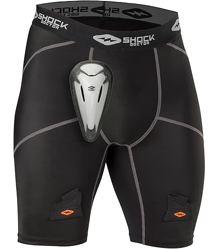 Amazon.com : Shock Doctor Core Support Hockey Shorts with