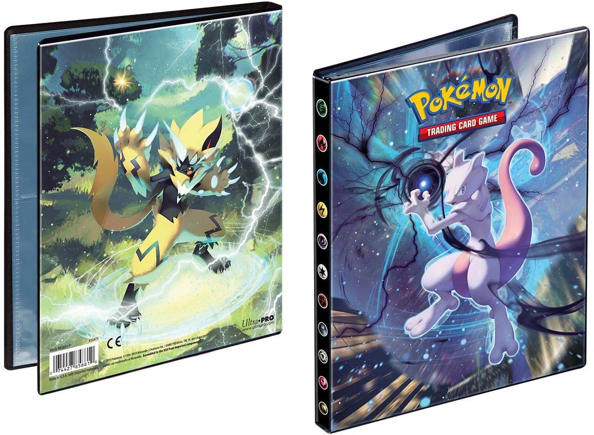 Pokemon Sun and Moon Ultra Pro 4 Pocket Portfolio Binder Folder Album