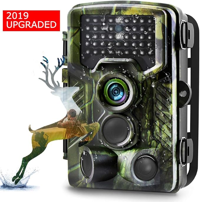 Wildlife Camera, 1080P 16MP Trail Camera with 0.3s Amazon.co.uk
