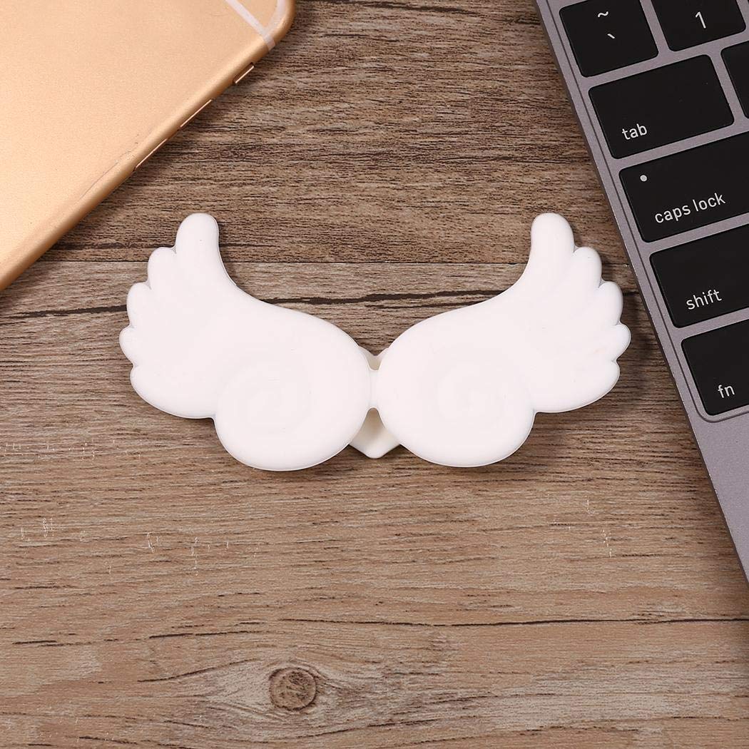 Kigin Cute Animal Shape Phone Holder Winder Cable for Phone Stands