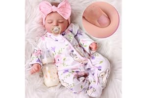 BABESIDE Lifelike Reborn Baby Dolls Girl - 20 Inch Realistic Newborn Baby Dolls with Poseable Body, Real Life Baby Dolls with