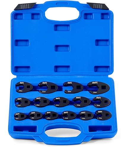 FLZOSPER 1/2” Drive Metric 21mm Fractional Crowfoot Flare