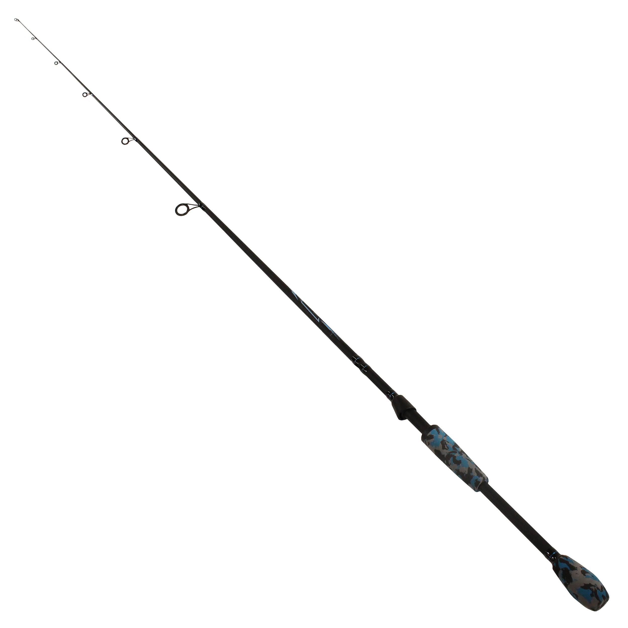 Photo 1 of Berkley 7’6” AMP Saltwater Spinning Rod, One Piece Inshore Rod, 10-17lb Line Rating, Medium Rod Power, Moderate Action, 1/4-3/4 oz. Lure Rating