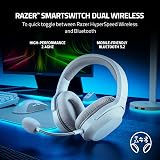 Razer Barracuda X Wireless Headset Mercury White SmartSwitch Dual Wireless view 2