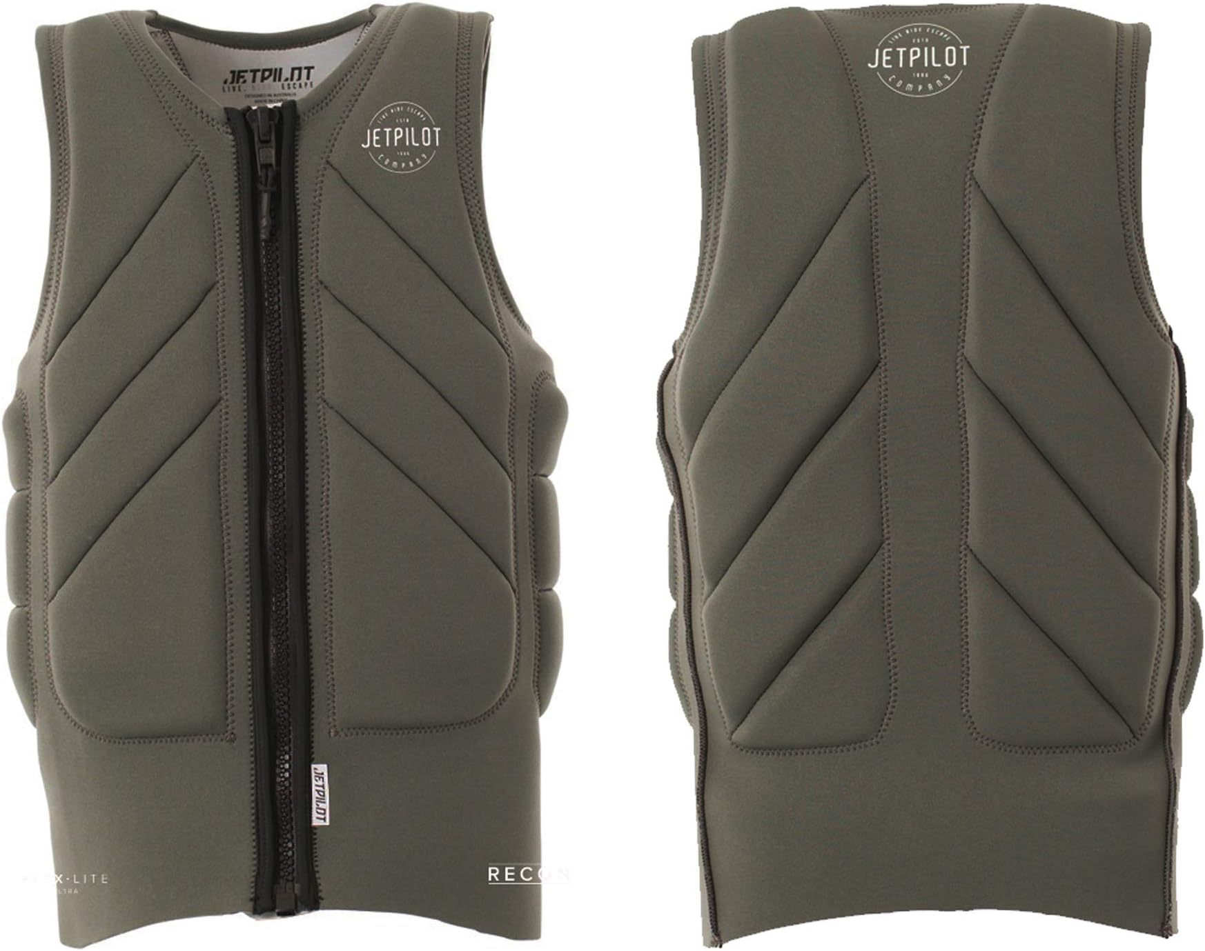 Jetpilot Recon Comp Neoprene Wakeboard Vest Impact Protection Vest