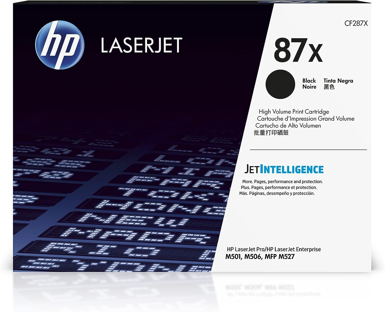 HP CF287X 87X High Yield Original LaserJet Toner Cartridge, Black, Single Pack