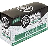 Crayola Take Note Dry Erase Markers, Green Chisel Tip Markers, Classroom & Office Supplies, 12 Count
