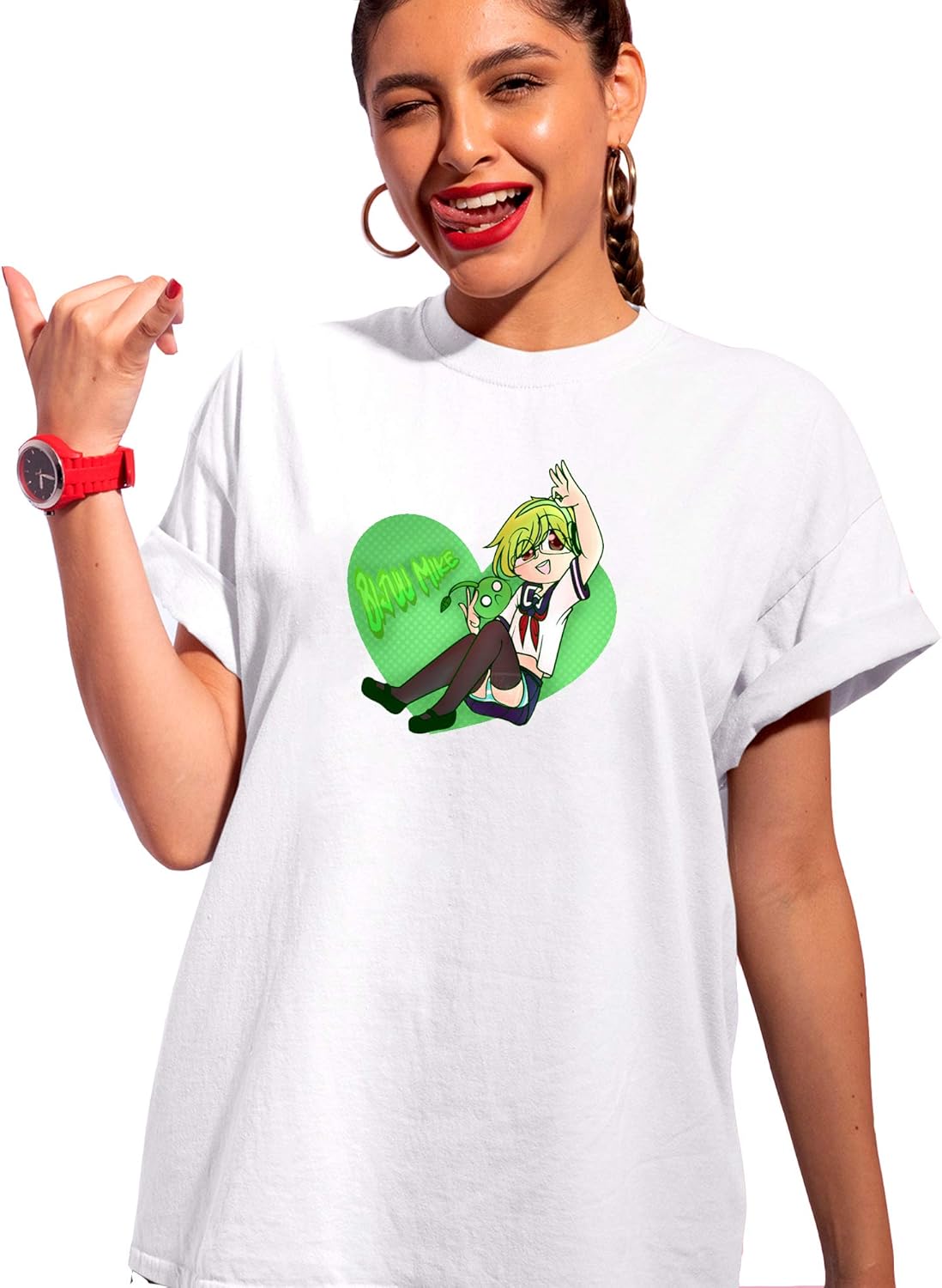 Amazon.com: Bijuu Mike Merch Bijuu Mike Fanart Shirt Crewneck Shirt Merchandise Clothing Merch 