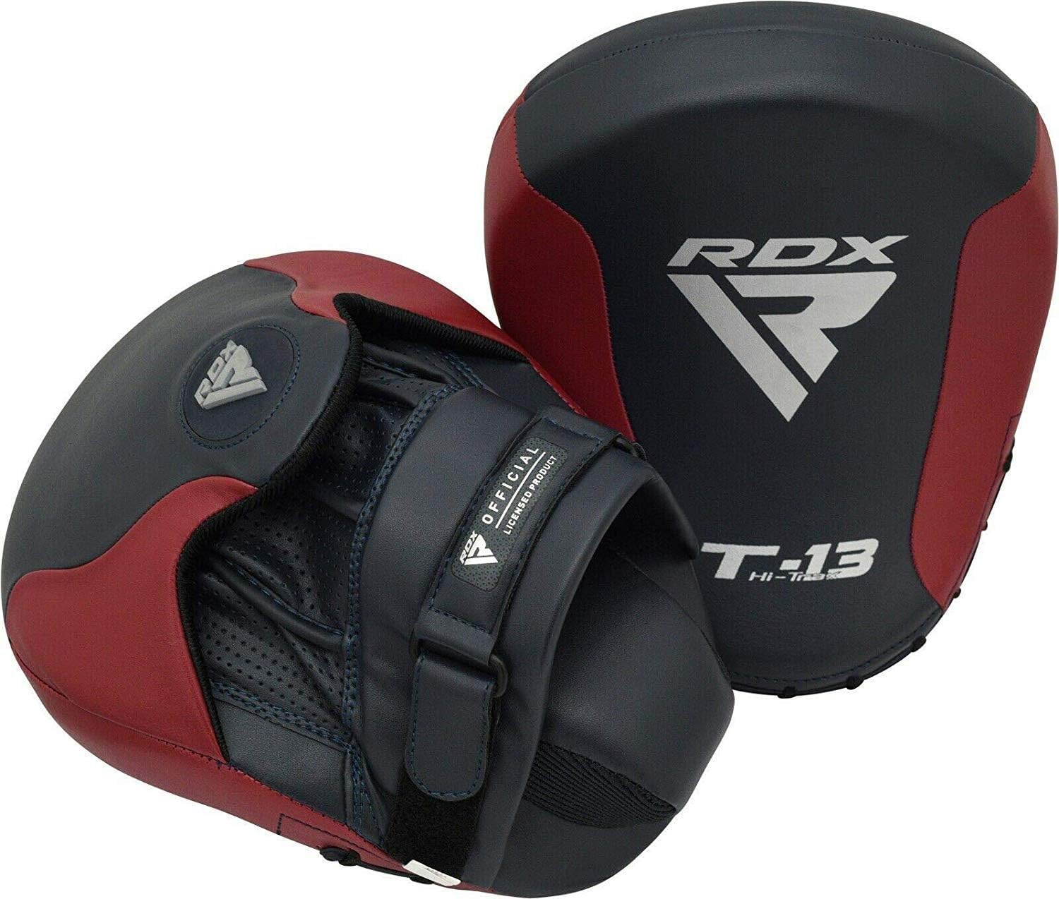 RDX Boxing Pads Focus Mitts, Curved Hook and Jab Hand Target Padded Strike Shield, Great for MMA, Punching, Martial Arts, Muay Thai, Boxercise, Kickboxing, Karate and Coaching Training : Sports & Outdoors