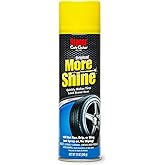 Stoner Car Care 91044 Original More Shine Tire Shine Spray and Tire Dressing – Non Greasy No Sling Formula for Deep Black Tires – Rain-Resistant Long Lasting Finish – 12 oz