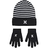 Hurley unisex-child Beanie and Glove Set