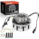 A-Premium Front Wheel Bearing and Hub Assembly with ABS & 8-Lug Compatible with Ford (with 4WD & SRW) - F-250 Super Duty 2005-2010, F-350 Super Duty 2005-2010