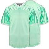 Blank Football Jerseys Mesh Athletic Football Shirt