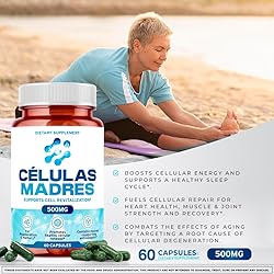 Stem Cell Supplements 500mg (180 Cap) Natural