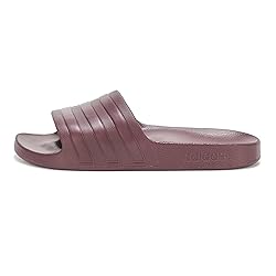 adidas Women's Adilette Aqua Slide Sandal, Aurora