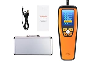 Indoor Air Quality Monitor Temtop 8 in 1 PM2.5 PM10 CO2 HCHO Particle Counter Temperature Humidity with Data Export Indoor Ai