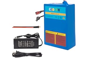 CAO MM 36V Battery, (2-5 Days Delivery from California) 10AH/ 14AH/ 16AH/ 20AH Lithium Battery Pack Li ion Battery for 200-1000W Motor Electric Bike Bicycle Scooter