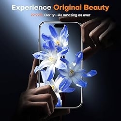TOCOL for iPhone 16 Privacy Screen Protector True