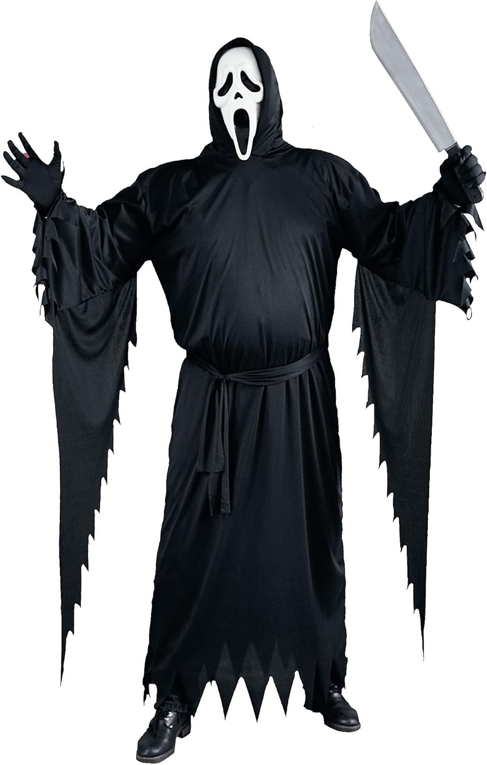 Amazon Ghost Face Adult Costume Plus ゴーストフェイス大人用コスチュームplusは ハロウィン サイズ Plus コスプレ 仮装 通販