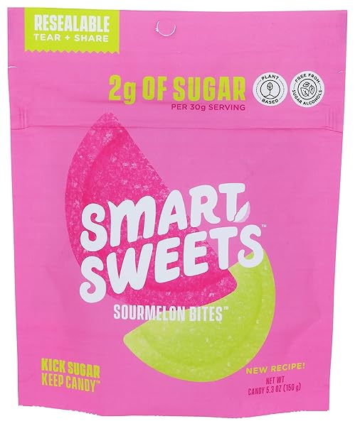 SMART SWEETS SOURMELON BITES, 5.3 OZ