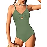 KANGKANG Girls Swimsuit, Solid Color Girl One Piece Swimsuits with Tropical Print Drawstring Cover Up Bathing Suits Set 9-16Y