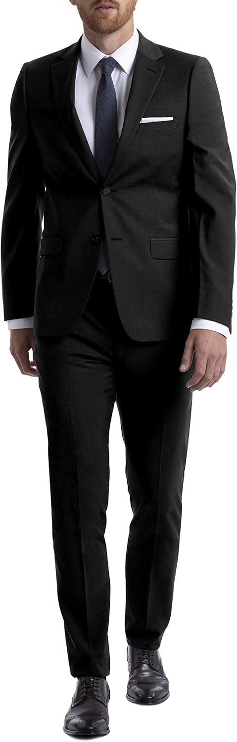 Calvin Klein Men's Skinny Fit Stretch Suit Separates – Custom Jacket & Pant Size Selection at  Men’s Clothing store