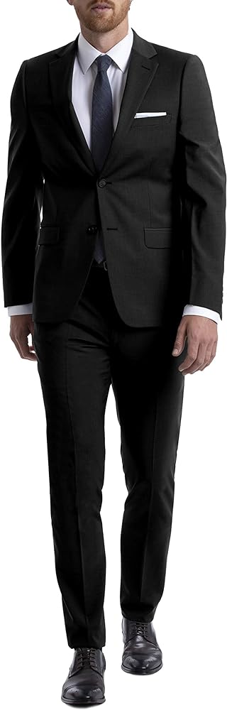 skinny stretch suit trousers