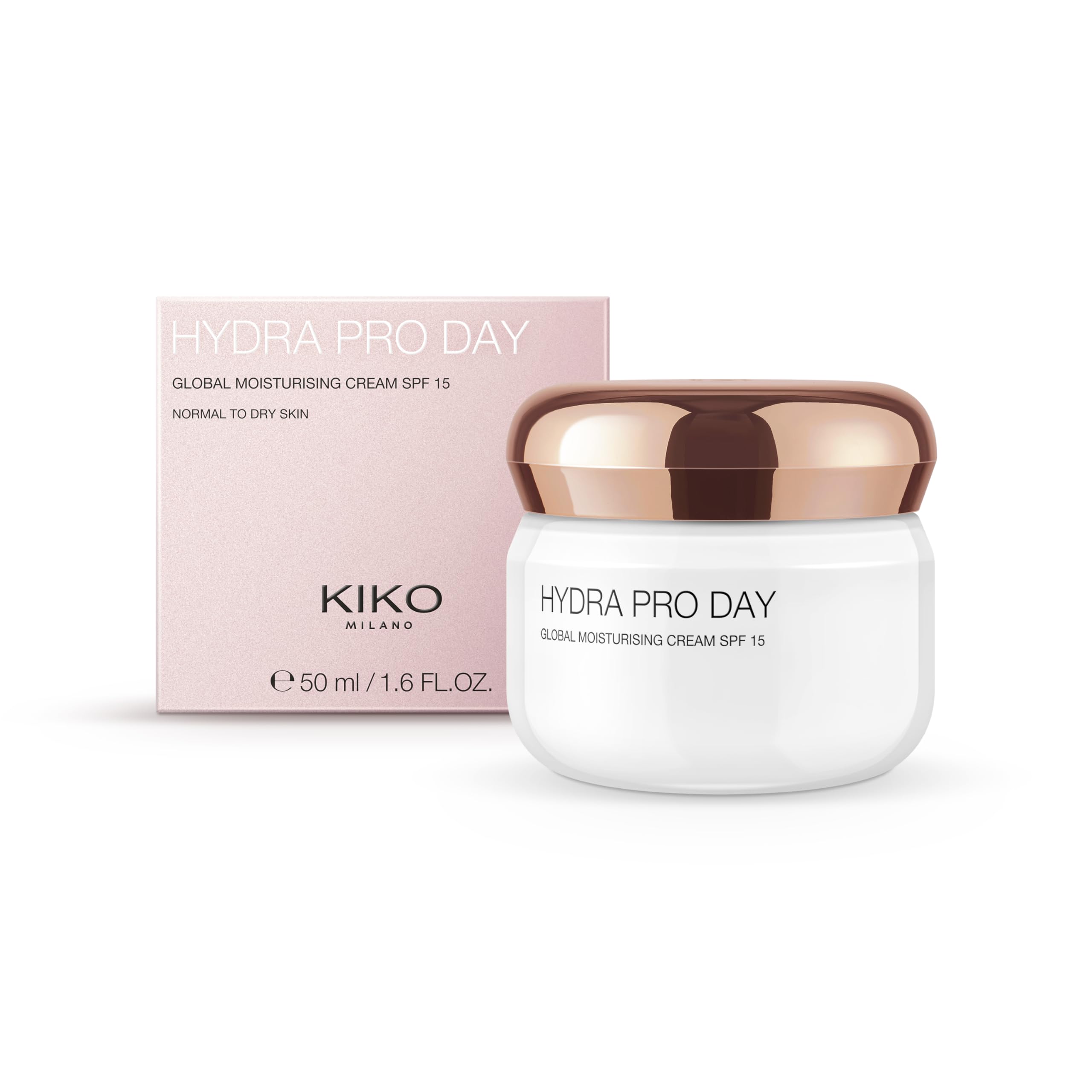 KIKO Milano Hydra Pro Day, Global Spf 15 Moisturising Face Cream With Hyaluronic Acid — image 1