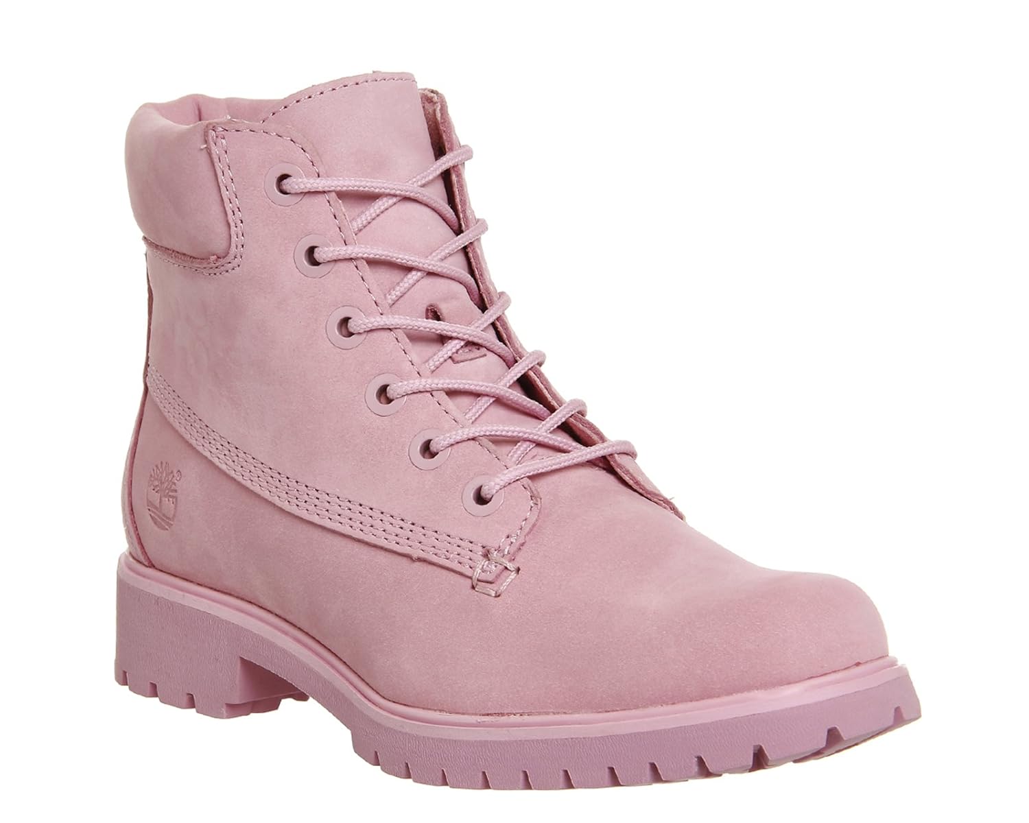 pink timberlands size 8