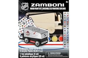 WORKS OF AHHH... MasterPieces Craft Kits - NHL Zamboni Wood Paint Kit