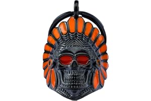 TEWAFOS Motorcycle for Bells - Bicycle Bells for Men, Stainless Steel can bring good luck and peace to motorcycle accessories